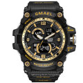 SMAEL 1617C Men Digital & Quartz Watches Plastic Brand Week Display Sport Smart Male Watch